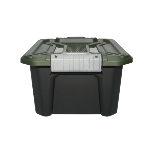 Cutie, lada depozitare heavy duty 12L cu capac, verde 385x295x175mm Breckner Germany - Img 2