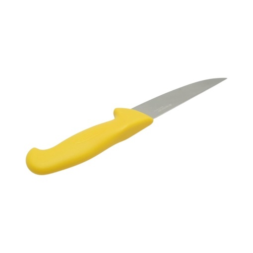 Cutit de transat si injunghiat profesional 15cm, lama otel 5Cr15MoV, maner Nylon galben Breckner Germany - Img 5