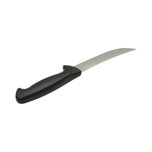 Cutit dezosat curbat profesional 15cm, lama otel 5Cr15MoV, maner PP negru Breckner Germany - Img 5