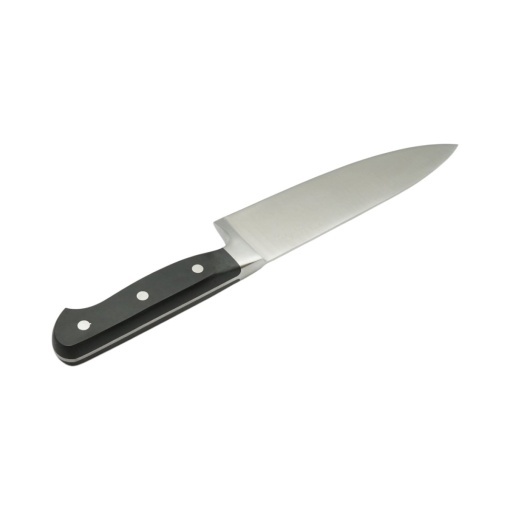 Cutitul bucatarului profesional 20cm, lama otel 5Cr15MoV, maner ABS negru Breckner Germany - Img 5