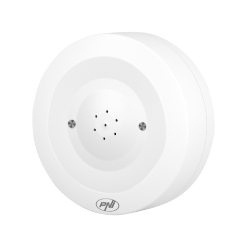 Detector senzor inundatie PNI SafeHouse HS527 cu Wi-Fi, cu alarmare sonora 80dB, difuzor incorporat, pentru inundatie si picurare, compatibil cu aplicatia Tuya, alimentare 3V - Img 2
