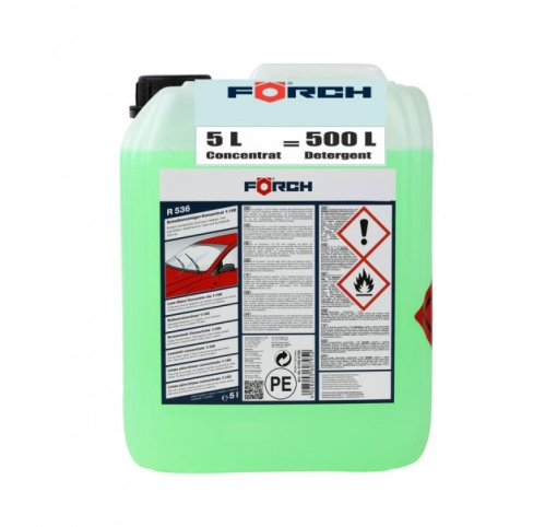 Detergent de parbriz concentrat 1:100, Foerch, 5L, R536, vara
