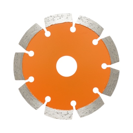 Disc diamantat segmentat 115x22.23mm, segment 10mm pentru caramida, beton, zidarie, boltari, piatra Breckner Germany - Img 2