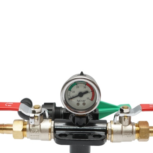Distribuitor cu 2 cai, manometru glicerina inclus pentru erbicidator - Img 7