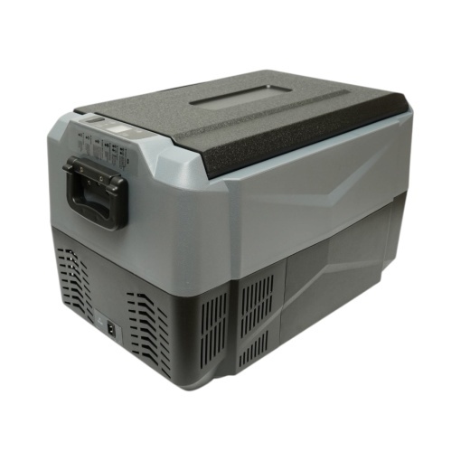 Frigider auto 35L cu compresor 12V-24V-220V, 60W, afisaj LCD, zona dubla de racire, USB 630x390x390mm - Img 7
