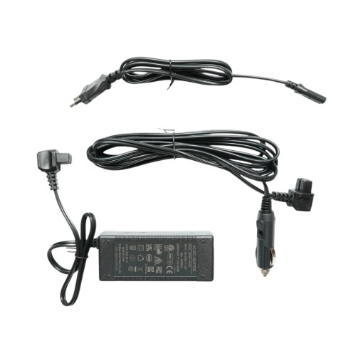 Frigider auto 45L cu compresor 12V-24V-220V, 60W, afisaj LCD, zona dubla de racire, USB 630x390x490mm - Img 15
