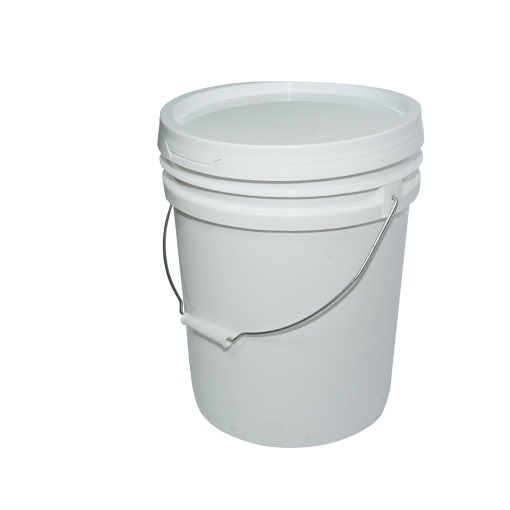 Galeata rotunda din plastic 20L cu capac pentru miere de albine - Img 4