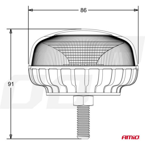 Girofar 18 LED 12/24 V - Img 2