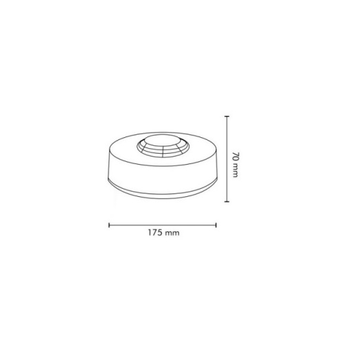Girofar auto cu efect stroboscopic 12V/24V orange cu 48 LEDURI (baza magnetica) - Img 3
