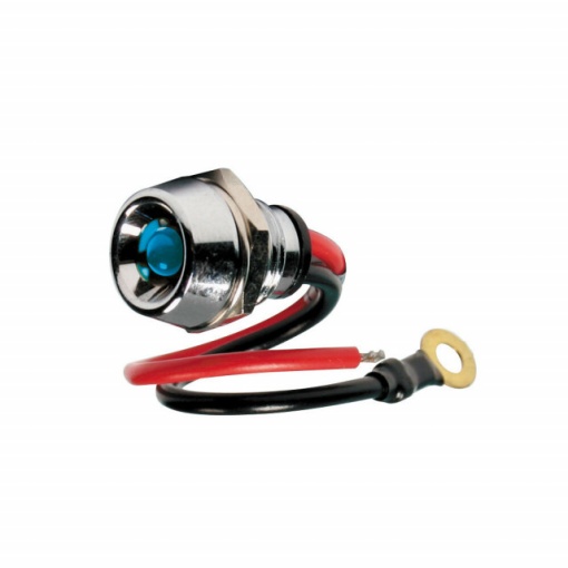 Indicator LED albastru 12/24V - 15A