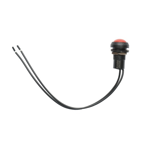 Intrerupator buton comanda joystick rosu Ford, New Holland, Fiat cod OEM 82013762 - Img 2