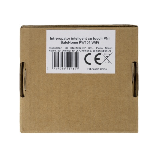 Intrerupator inteligent cu touch PNI SafeHome PW101 WiFi, 600W, control prin aplicatia Tuya Smart - Img 6
