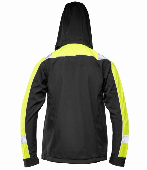 Jacheta Softshell Rival Seven Kings Negru/Galben - Img 4