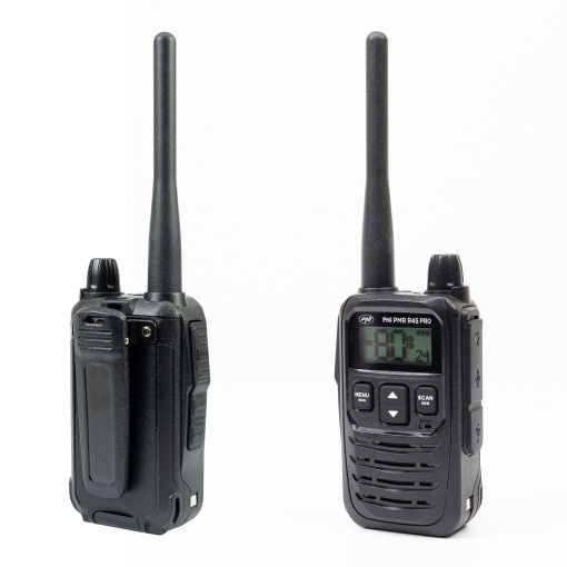 Kit 2 statii radio portabile PNI PMR R45 PRO 446MHz, 0.5W, 99CH programabile, 16 PMR, VOX, TOT, BCL, Scan, Roger Beep - Img 4