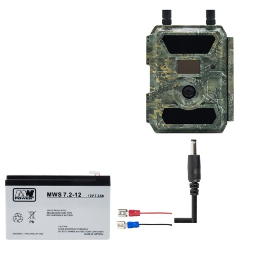 Kit camera vanatoare PNI Hunting 400C PRO 24MP, carcasa si sufa securitate, acumulator 7.2Ah si card 32Gb - Img 2