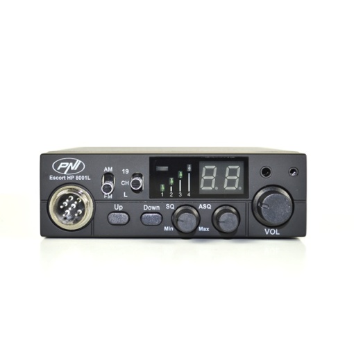 Kit Statie radio CB PNI ESCORT HP 8001L ASQ + Casti HS81 + Antena CB PNI ML100 cu magnet - Img 3