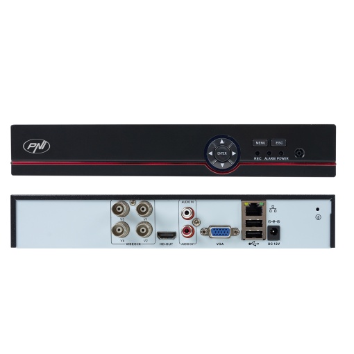 Kit supraveghere video AHD PNI House PTZ1500 cu 4 camere exterior 5MP si PNI SafeHouse 1TB inclus - Img 4