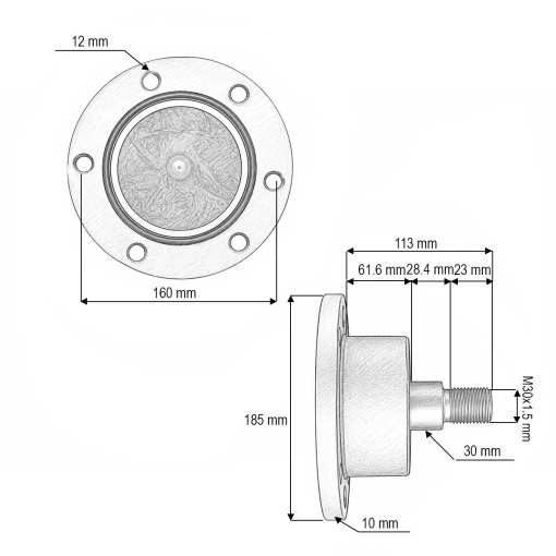 Lagar complet dreapta disc Lemken cod OEM 5554502, 55510014 - Img 4