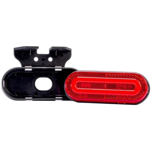 Lampa gabarit 121x47, LED, rosie, Fristom - Img 4