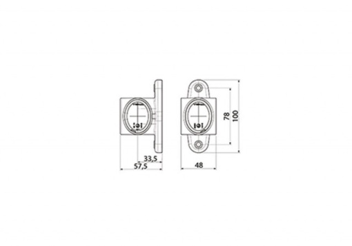 Lampa gabarit LED 3 culori VIGNAL - Img 4
