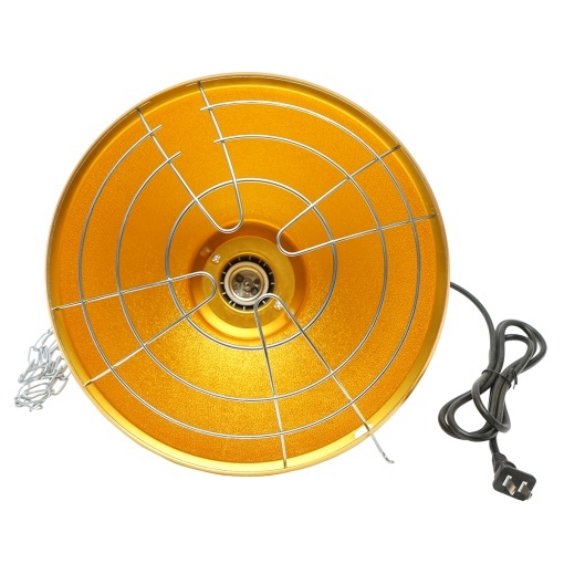 Lampa incalzire 30cm cu infrarosu pentru pui, animale, 230V - Img 4