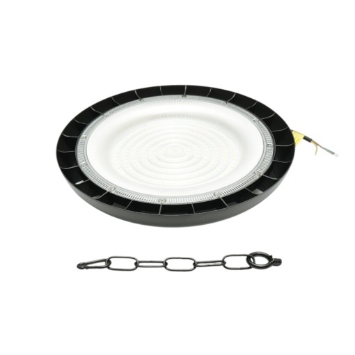 Lampa industriala LED UFO High-Bay 150W, 100-265V, 6500K, 18000lm pentru hale, depozite 325x34mm IP65 Breckner Germany - Img 3