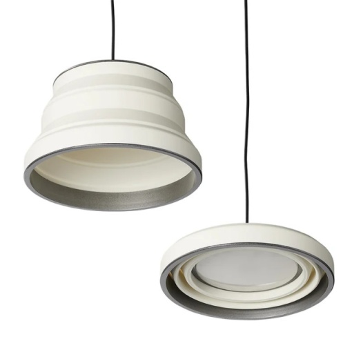 Lampa LED cu suspendare pliabila silicon alb FI 15cm 16 LED-uri - Img 2