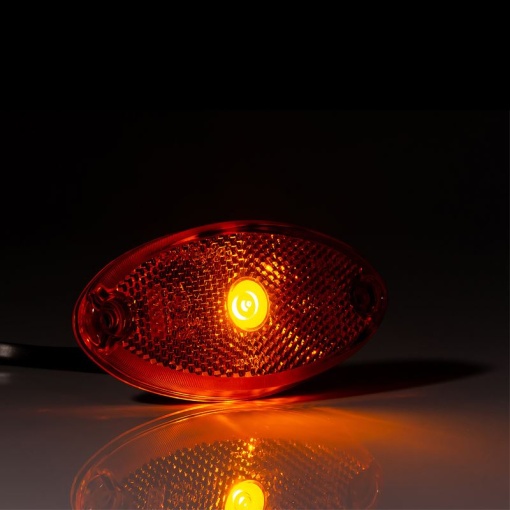 Lampa marcaj 102x45 cu LED, galbena, Fristom - Img 3