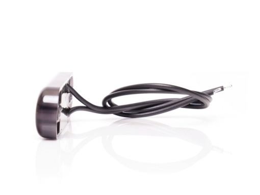 Lampa marcaj BLACK cu lumina portocalie 12 LEDURI 12/24V - Img 4