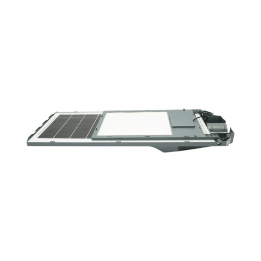 Lampa solara LED iluminat stradal 800W cu panou solar 40W, baterie LiFePO4 30000mAh, senzor miscare, telecomanda, prindere stalp IP65 Breckner Germany - Img 7