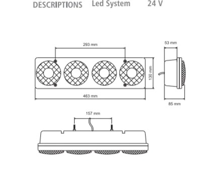 Lampa stop dreapta LED - Img 2