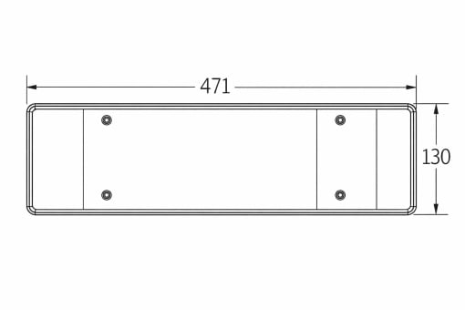 Lampa stop led camion 24V - Img 2
