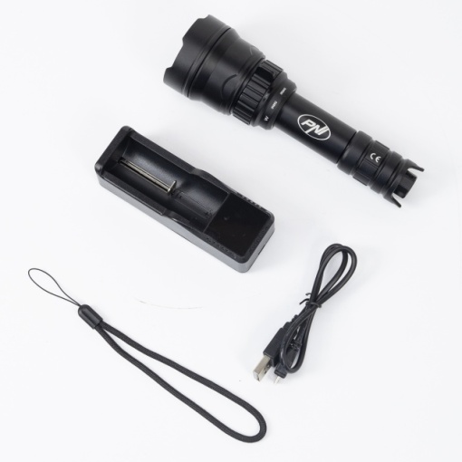Lanterna PNI Adventure IRBW198, focus, Li-Ion 3000mAh, IR850, IR940 si lumina alba - Img 5