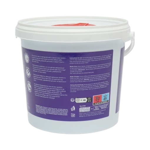 Lavete umede profesionale abrazive 30x26cm curatare maini, unelte, piese 72 buc/set Profix Rub - Img 3