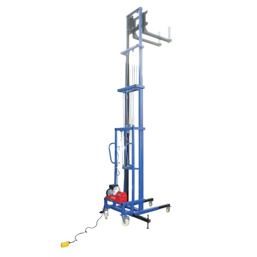 Lift electric materiale constructii 300kg, inaltime maxima 5m cu telecomanda - Img 8
