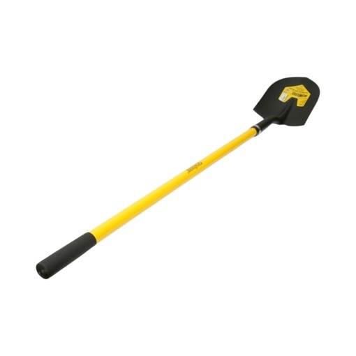 Lopata otel cu varf ascutit tip cazma 220x290x1500mm, coada din fibra de sticla Crownman - Img 6