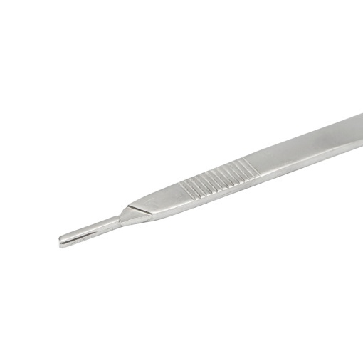 Maner bisturiu din inox nr 3 pentru lame nr 10-17 Breckner Germany - Img 3