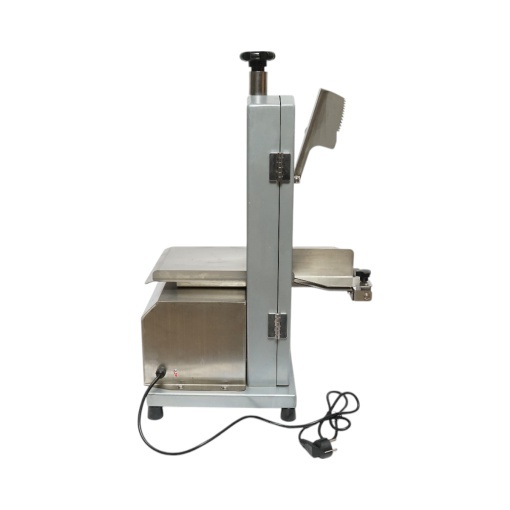 Masina electrica de taiat carne si oase 850W, 220V, viteza taiere 9.5 m/s, lama fierastrau 1200mm - Img 5