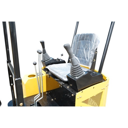Mini excavator 1.2T pe senile cu semicabina, motor diesel 10CP, 499cc, adancime sapare 1750mm, 3 cupe incluse 270/390/560mm - Img 8