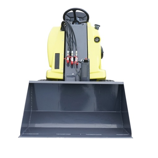 Mini incarcator frontal 500kg, motor benzina 23CP, capacitate ridicare 220kg, latime cupa 1110mm THOR - Img 4