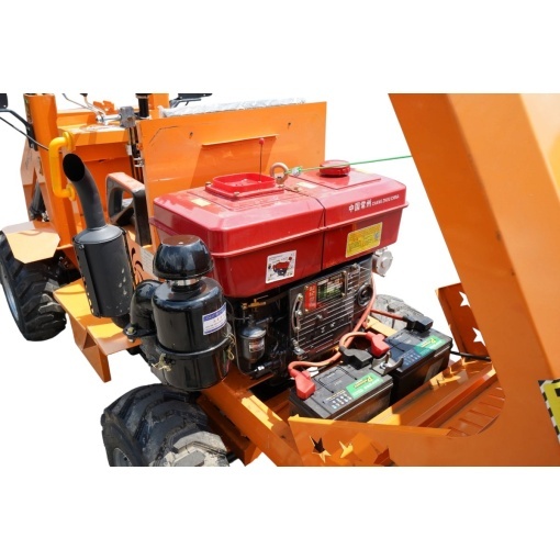 Mini incarcator frontal articulat 4x4, motor diesel 32CP, capacitate ridicare 500kg, latime cupa 1000mm Breckner Germany - Img 11