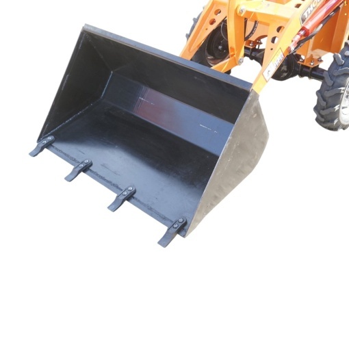 Mini incarcator frontal articulat 800kg 4x4, motor diesel 25CP, capacitate ridicare 400kg, latime cupa 1000mm THOR - Img 8