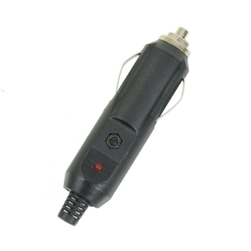 Mufa bricheta auto dreapta cu dioda LED si siguranta - Img 4