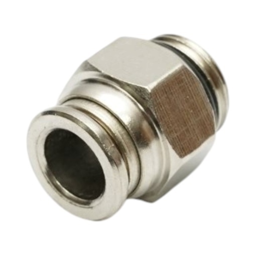 Mufa rapida dreapta metalica 10mm filet exterior M16 - Img 3
