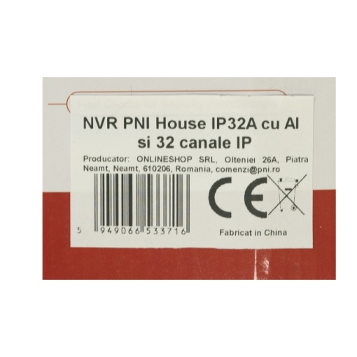 NVR PNI House IP32A cu AI si 32 canale IP - Img 6