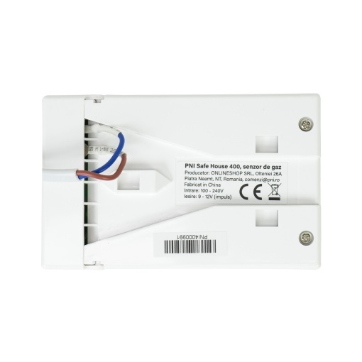 Pachet 2 buc Kit PNI Safe House 400 senzor de gaz si electrovalva 3/4 inch, alarma sonora si luminoasa, 85dB, detecteaza gaze naturale, gaz metan (CH4) - Img 3