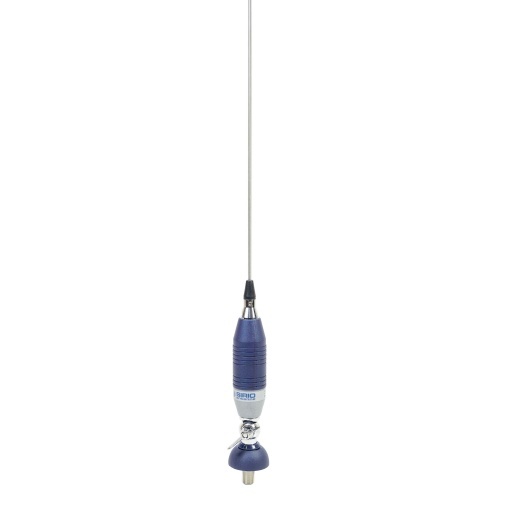 Pachet Antena CB Sirio SUPER 9 cu fluture, lungime 155 cm si Sticky Pad Drapel inclus - Img 5
