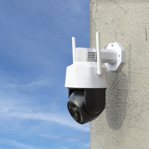 Pachet camera supraveghere video wireless PNI House IP575 si panou solar fotovoltaic PNI PSF6020A - Img 8