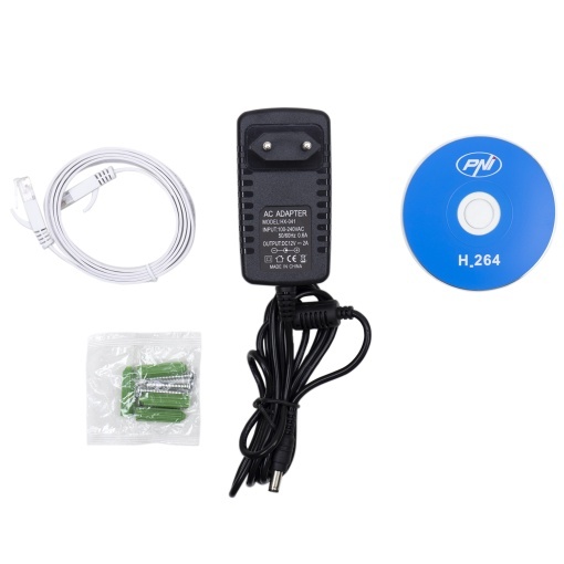 Pachet camera supraveghere video wireless PNI IP655B si panou solar fotovoltaic PNI PSF6020A - Img 4