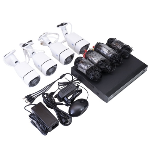 Pachet Kit supraveghere video AHD PNI House PTZ1300 Full HD - NVR si 4 camere exterior 2MP full HD 1080P cu HDD 1Tb inclus - Img 8